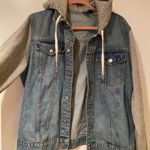 H&M Medium Jean/Sweatshirt Jacket (Runs a bit small)